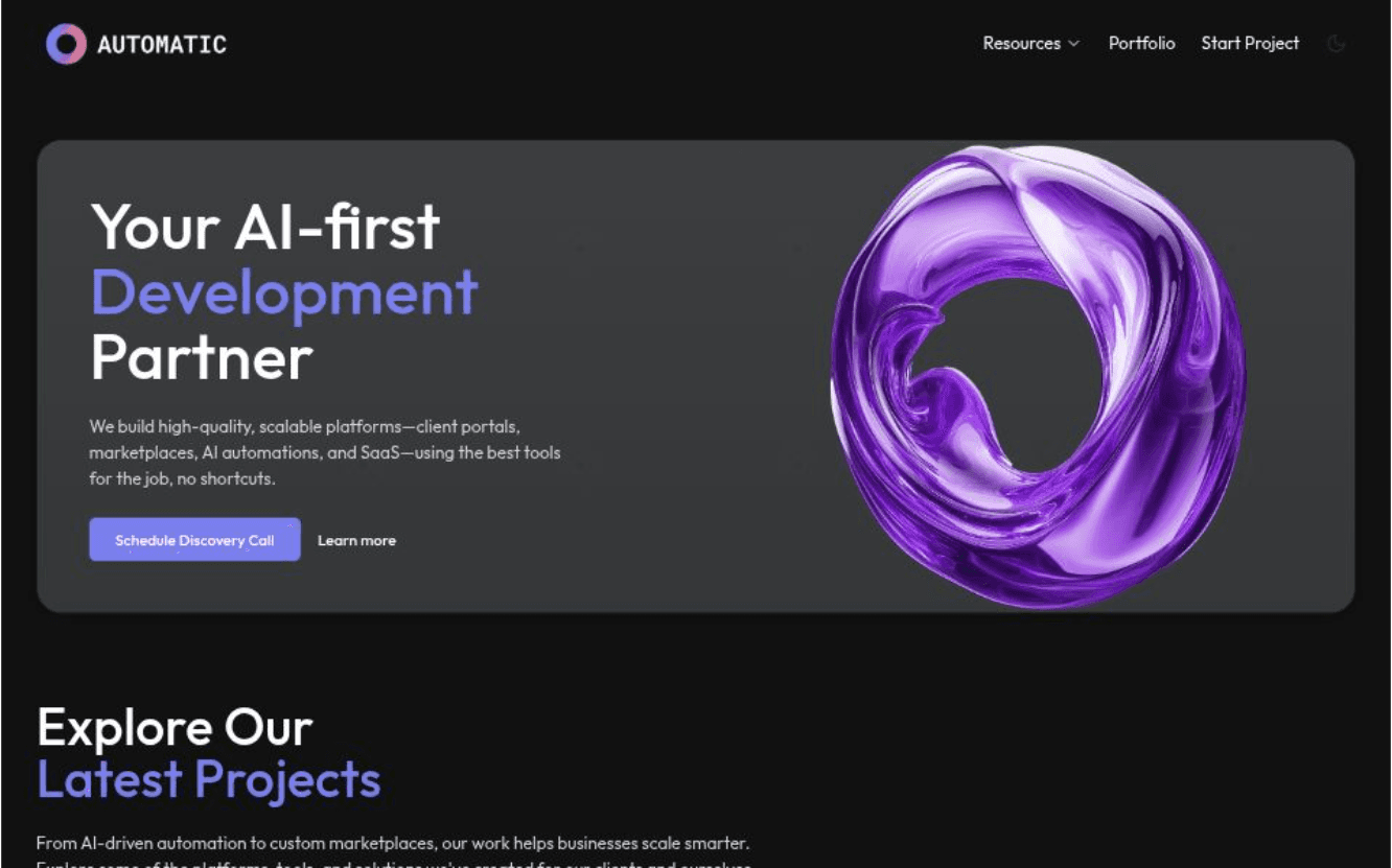 Automatic Development