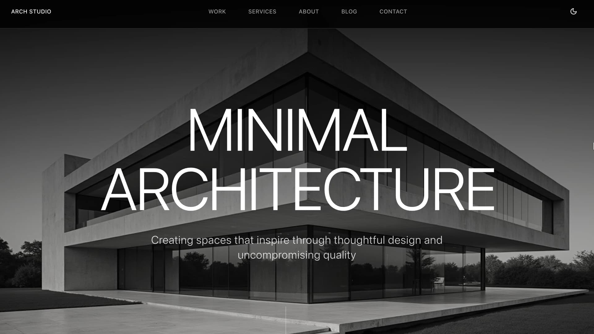 ARCH STUDIO: Minimal Architecture
