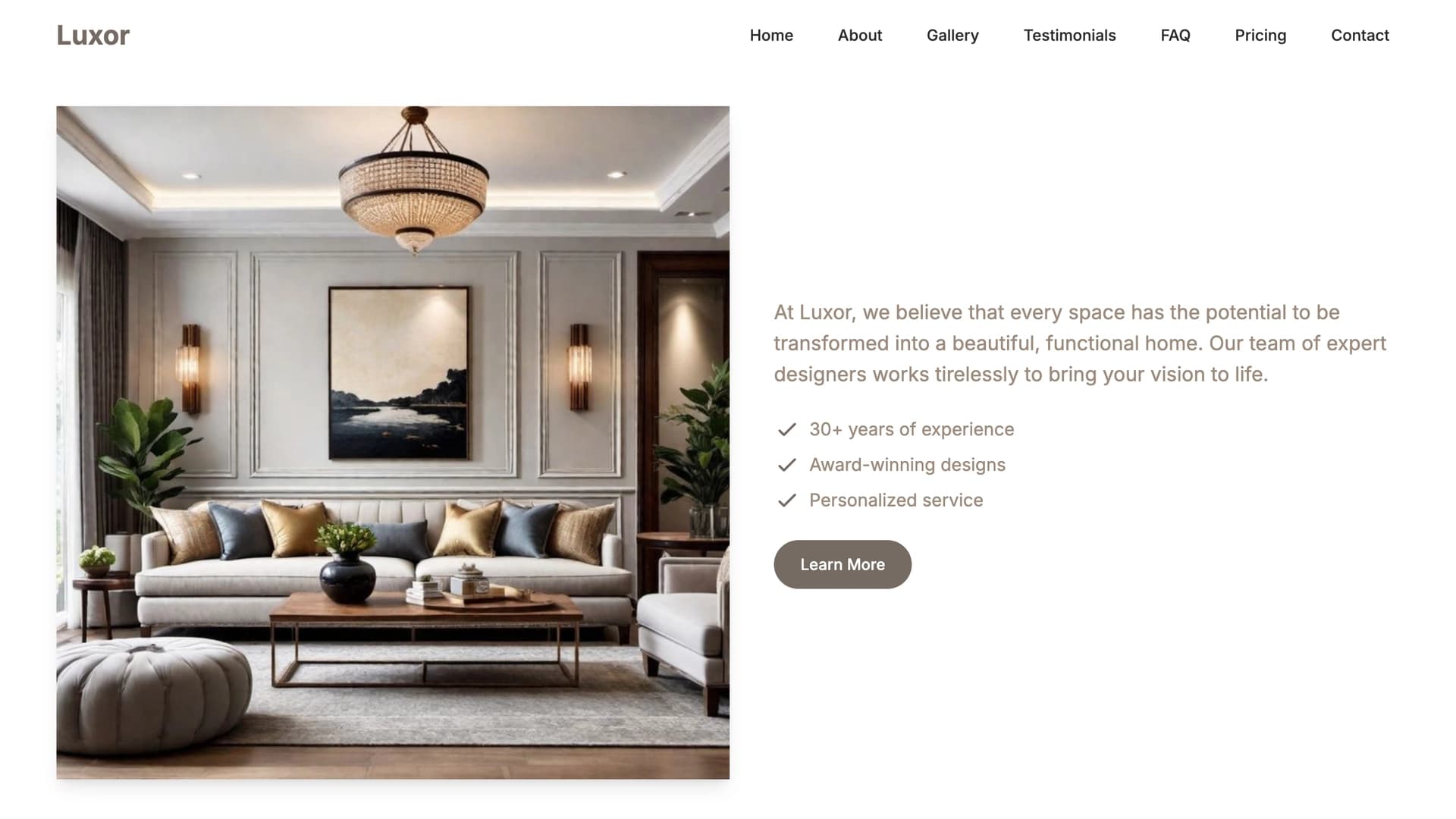 Luxor Interiors