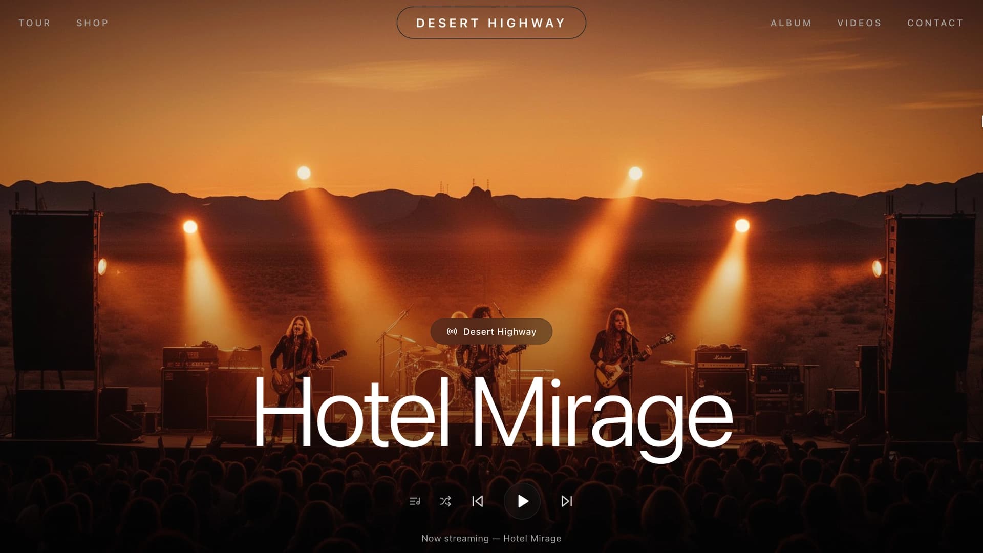Desert Highway Music