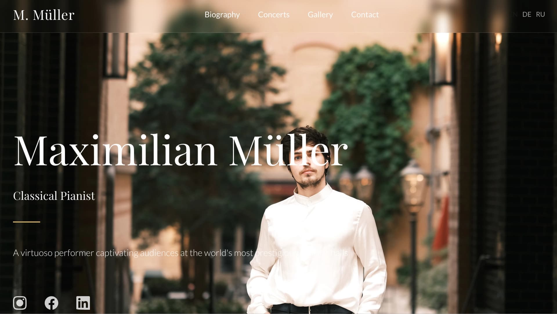 Maximilian Müller Pianist