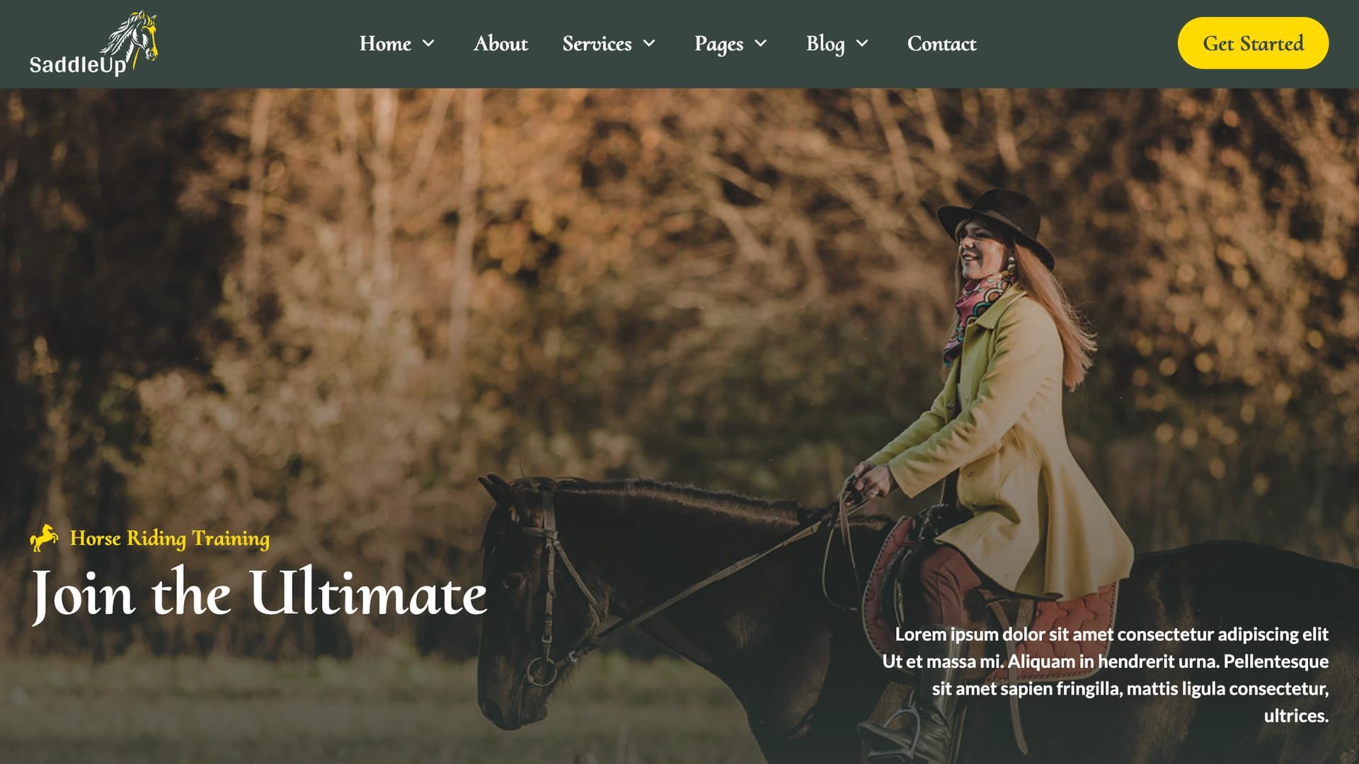 SaddleUp Equestrian Club