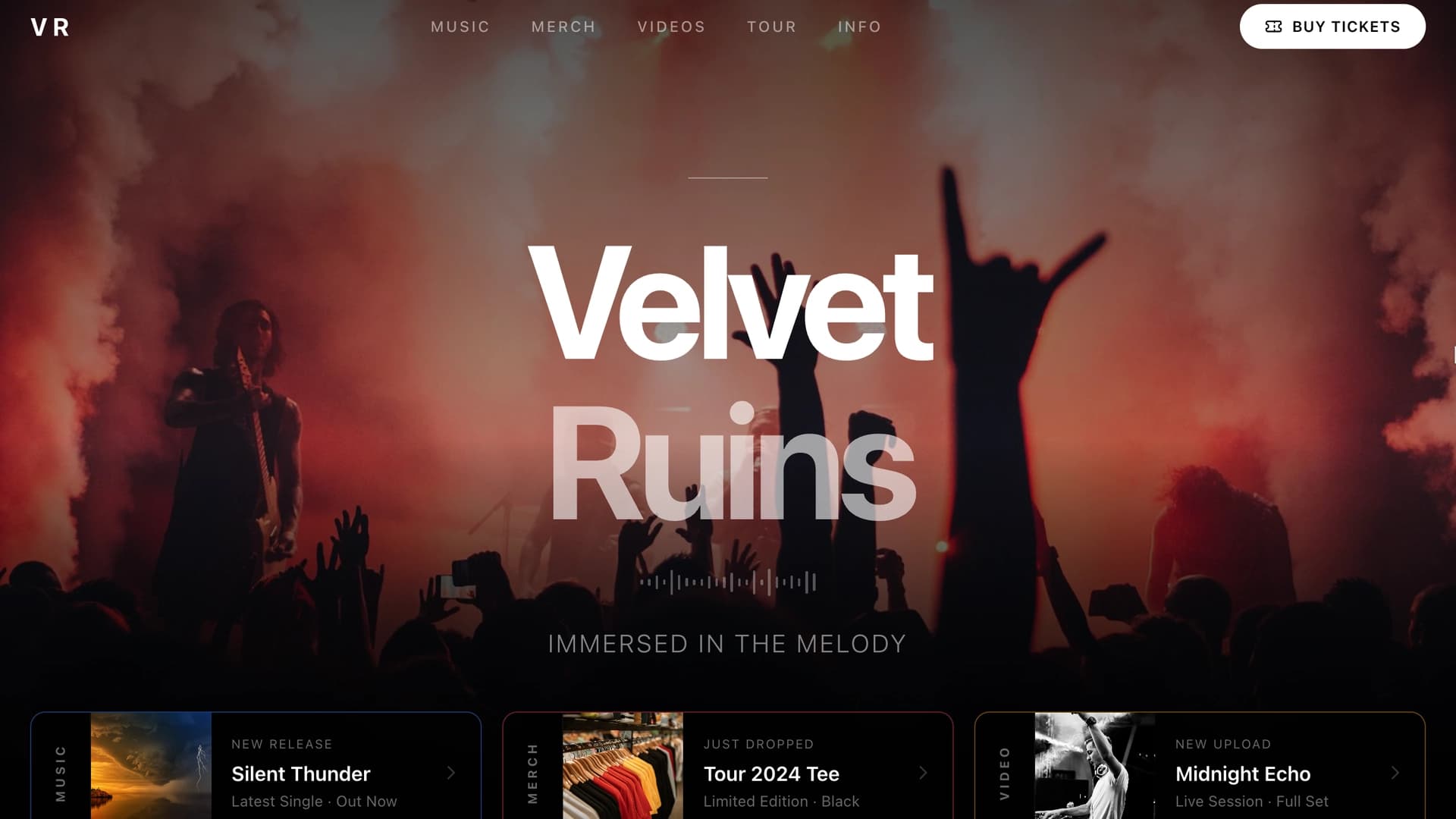Velvet Ruins - Music Portal