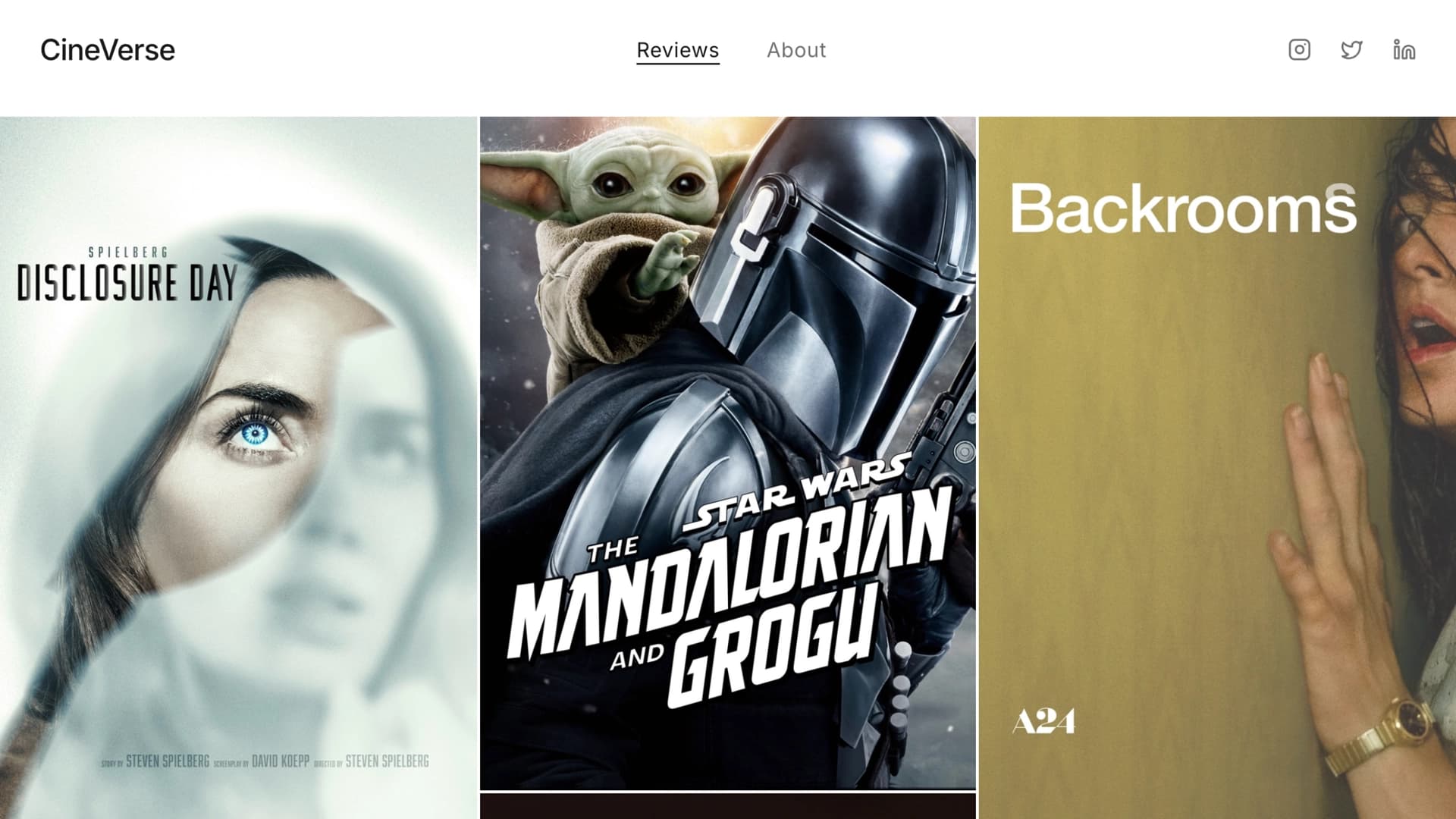 CineVerse - Movie Reviews