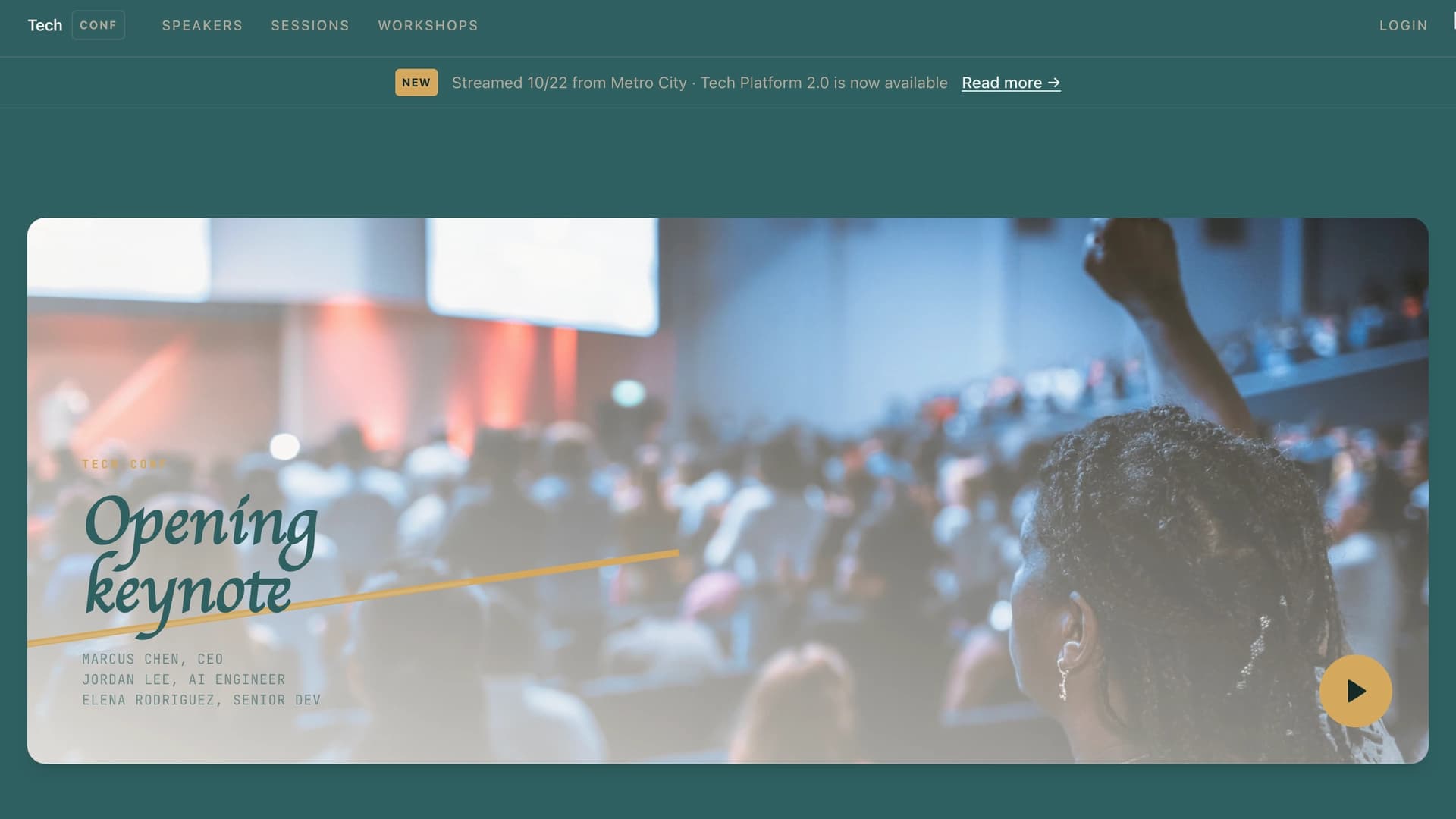 Tech Conf AI Development