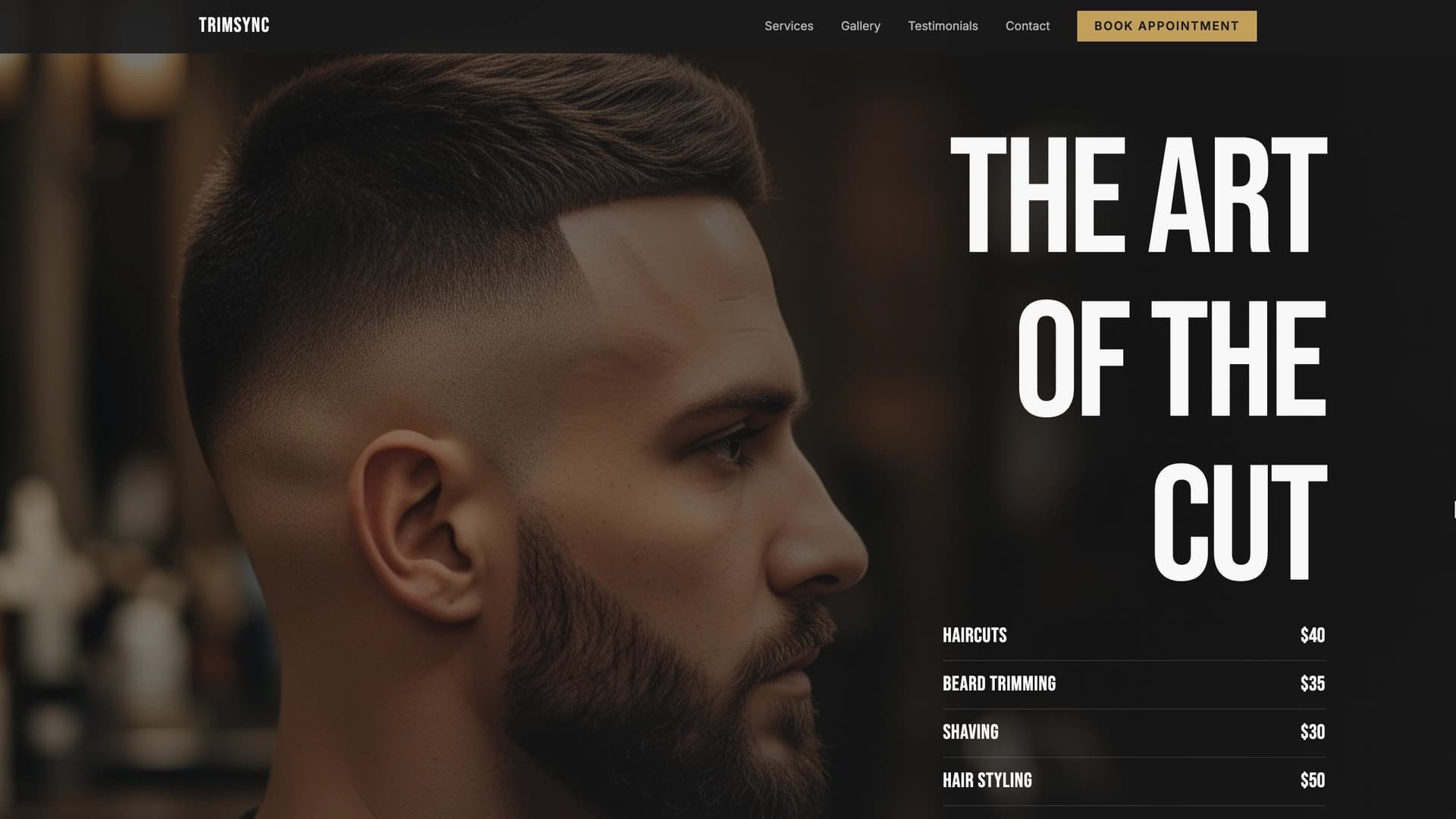 TrimSync Barbershop & Grooming
